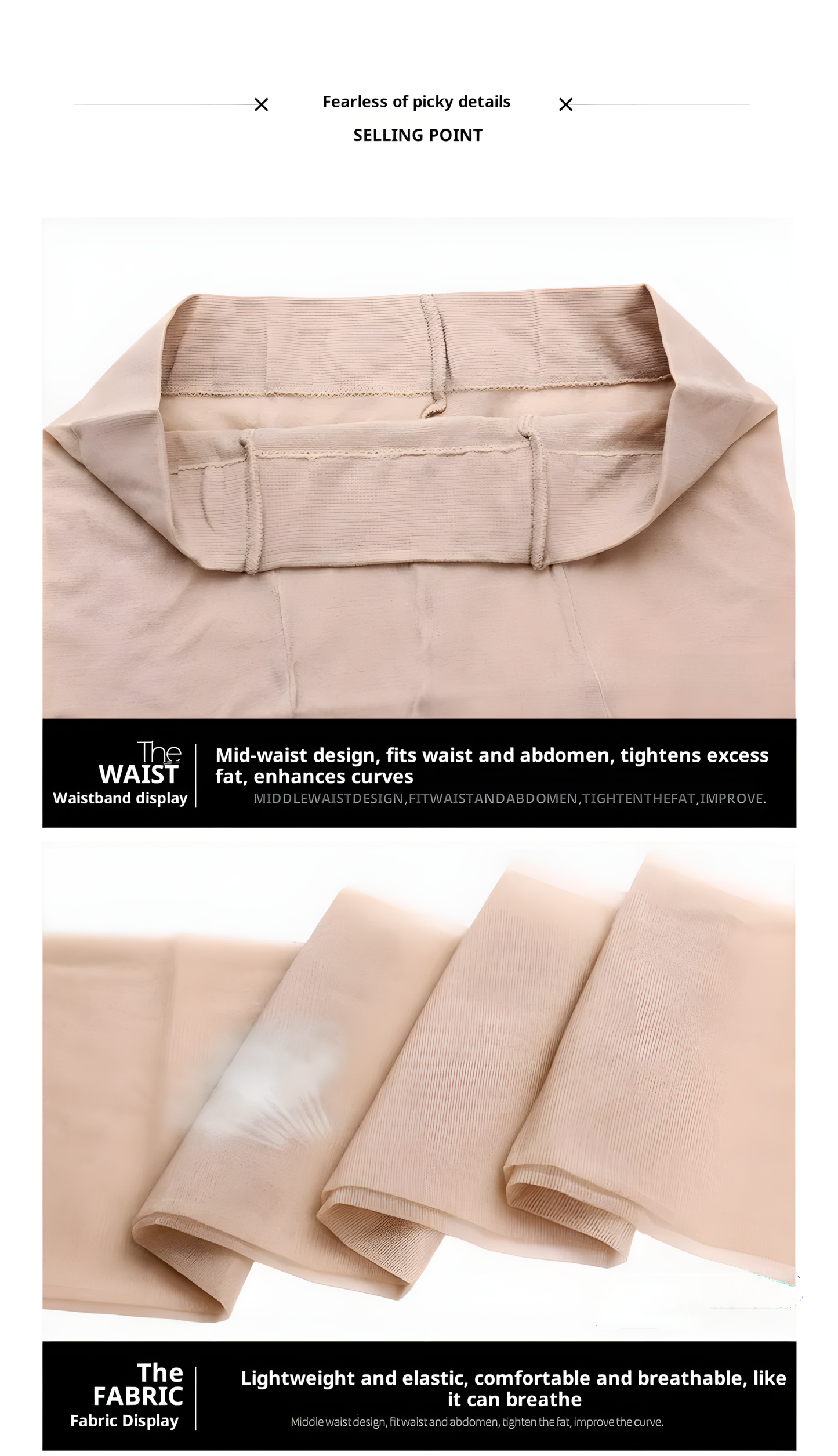 Ultra-Thin Anti-Snag Sheer Pantyhose