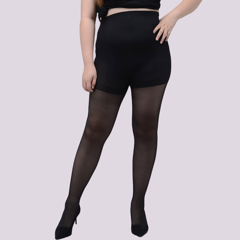 LUMINOUS Plus-Size Ultra-Thin Base Pantyhose