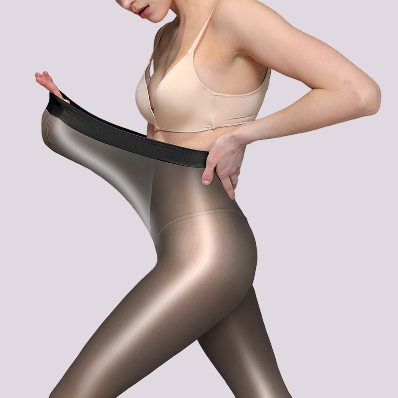 Luxe Shine 60D/70D Pearlescent Pantyhose – Extended Plus Size