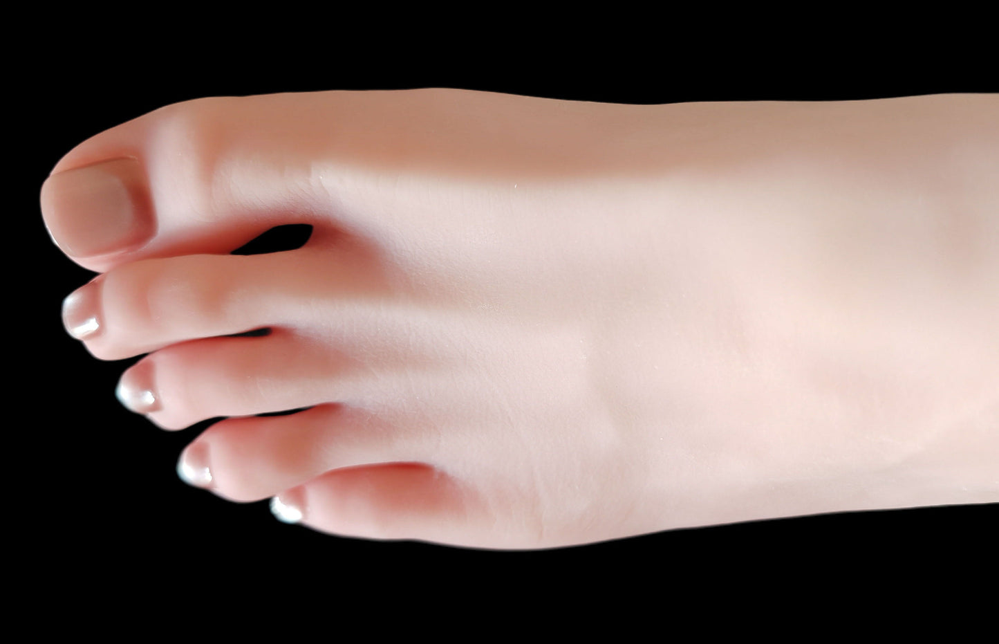 Silicone Foot Model, Foot Model Soft Simulated Silicone Foot Model with Bones