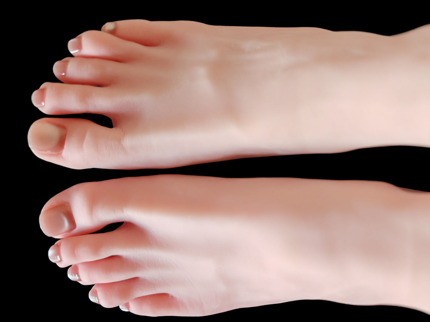 Silicone Foot Model, Foot Model Soft Simulated Silicone Foot Model with Bones